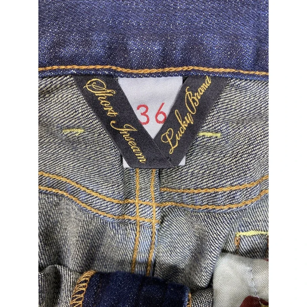 Lucky Brand Men's Dark Wash 361 Vintage Straight Denim Jeans - 36 Short Inseam - Picture 3 of 4